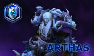 The Lich King is a malee warrior hero