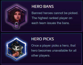Hero picks and bans